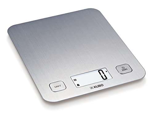 Báscula de Cocina Digital, Pantalla LCD, Alta Precisión 5 kg, Batería Incluida