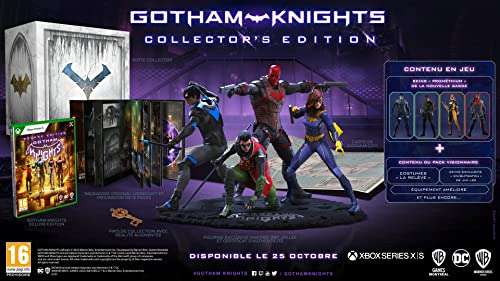 Xbox Series X Gotham Knights (Ed. Coleccionista) + Figura + Libro + Llave realidad aumentada - Minimo Historico