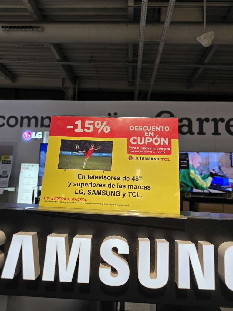 Samsung tv 65" Qn90c (849,99 con cupon)