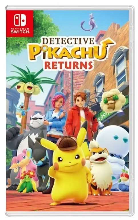 Detective Pikachu Returns Juego para Nintendo Switch.