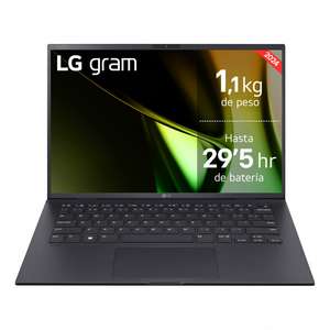 LG gram 14Z90S 1.1Kg hasta 29.5h [Intel Ultra 5 + 16GB + 512GB + Win 11]