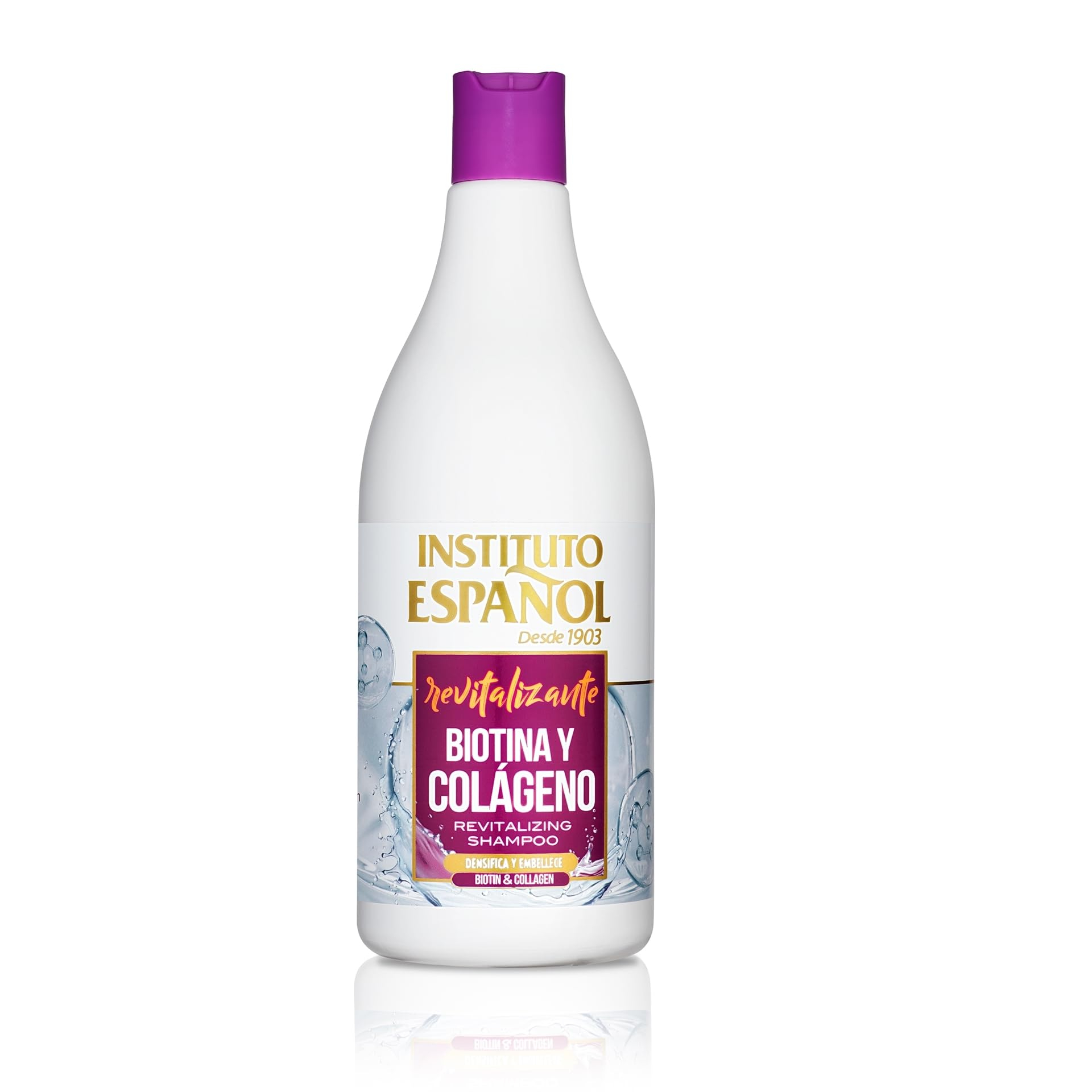 X 2 Champú Instituto Español Biotina + Colágeno 2 botes de750 Ml