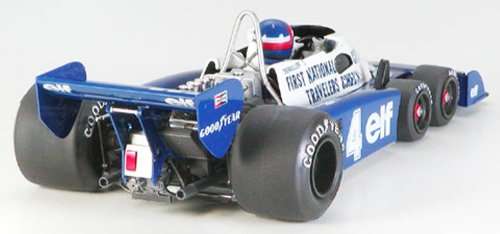 Maqueta Tamiya del F1 Tyrrell P34 de 6 ruedas del G.P. de Mónaco de 1977 en escala 1:20