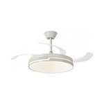 NARVI Ventilador de techo Blanco DC 30W [Cupón de 4€]
