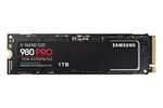 Samsung 980 PRO M.2 NVMe SSD (MZ-V8P1T0BW), 1 TB, PCIe 4.0, 7,000 MB/s Read, 5,000 MB/s Write