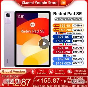 Tablet Redmi Pad SE 128gb