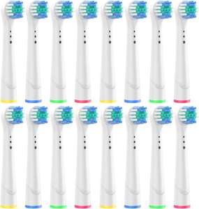 CABEZALES COMPATIBLES ORAL-B Miravia  PACK DE 20 Cabezales de repuesto para cepillo de dientes eléctrico