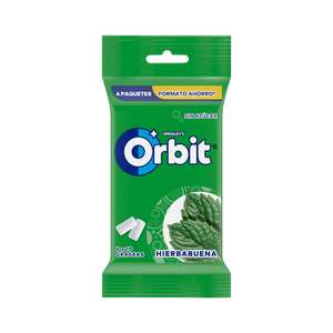 3x2 packs chicle orbit. Total: 12 paquetes individuales
