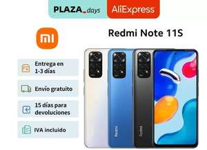 Redmi Note 11S NFC 128GB 181€ // REDMI NOTE 11S NFC 64GB 171€ - ENVÍO DESDE ESPAÑA