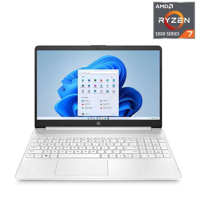 Portátil HP 15,6" Ryzen 7 5700U / 8GB / 512GB SSD / W10