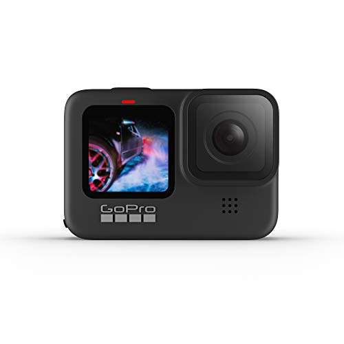 GoPro HERO9 Black - Cámara de acción + SanDisk Extreme - Tarjeta de Memoria microSDXC de 128 GB con Adaptador SD