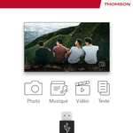 THOMSON 32 Pulgadas (80 cm) HD LED Easy TV – 32HD2S13W - 2023