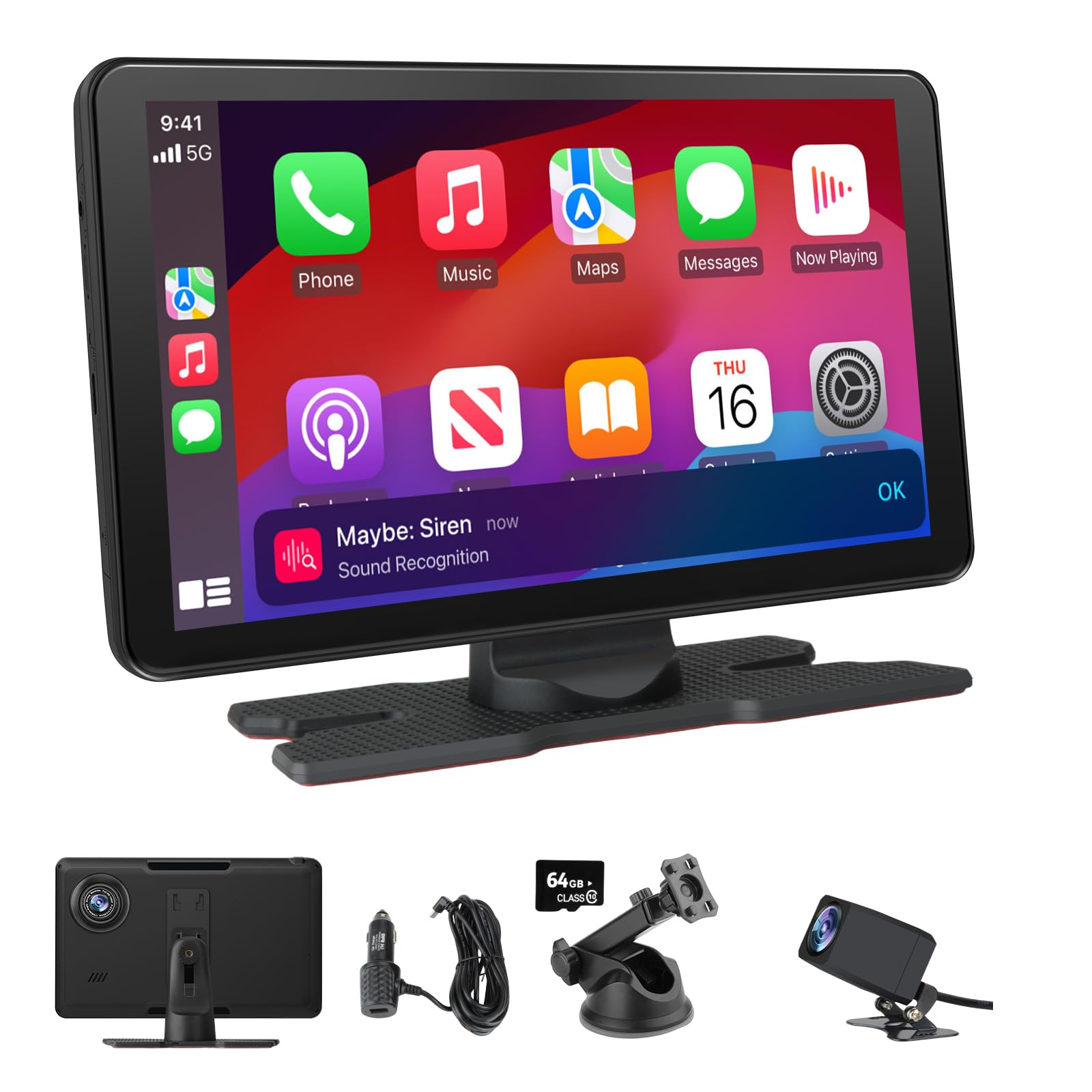 Pantalla de Coche CarPlay / Android Auto 9”