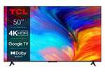 TCL 50P639 - Smart TV 50" con 4K HDR