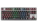 Teclado gaming Krom Kernel mecánico USB con iluminación LED negro