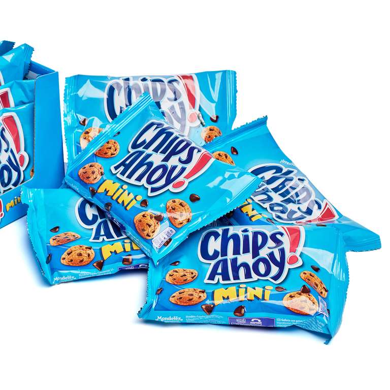 Pack 20 Chips Ahoy! Mini Galletas Cookies Americanas con Pepitas de Chocolate