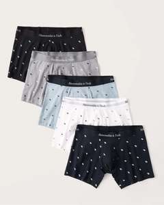 Pack de 5 calzoncillos boxers Abercrombie & fitch (TALLA Xs)