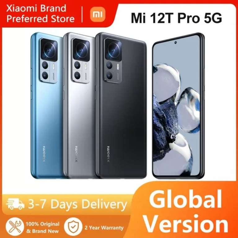 Xiaomi-Smartphone 12T Pro versión Global 8Gb/256Gb