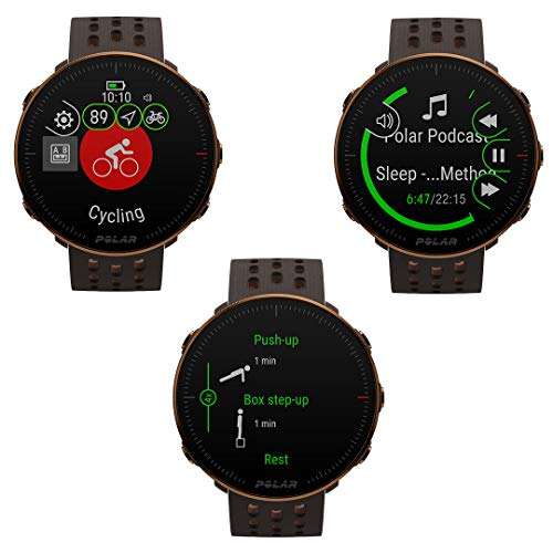 Polar Vantage M2 - Smartwatch multisport avanzado - GPS integrado, registro de FC en la muñeca - Guía de entrenamiento diario