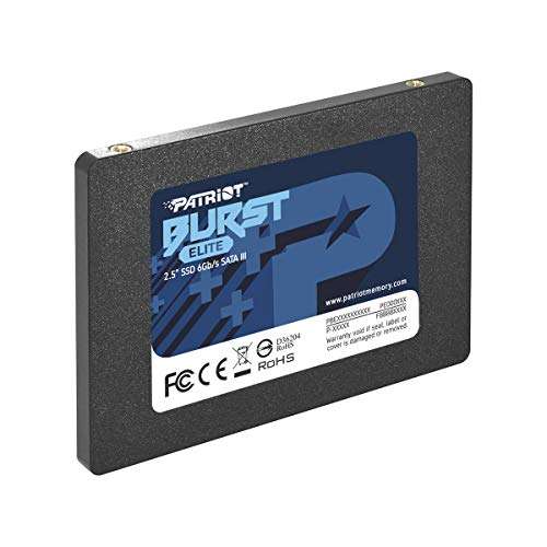 Patriot Memory SSD Disco Sólido Interno 2.5" SATA III Interno 960GB Burst Elite 6 Gbps