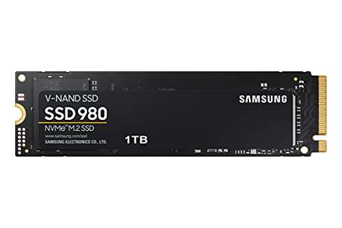 Samsung 980 1 TB PCIe 3.0 (up to 3.500 MB/s) NVMe M.2 Internal Solid State Drive (SSD) - Pccomponentes