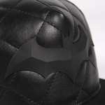 Gorra plana Batman logo negra.