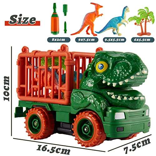 Camion educativo de dinosaurio(Aplicar cupón 60%)