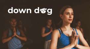 67% dto en la app de yoga Down Dog