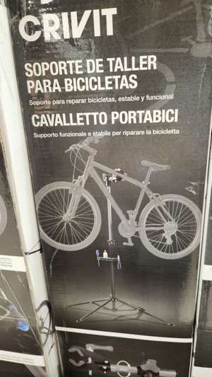 Soporte taller para bicicletas Crivit(Factori Lidl)