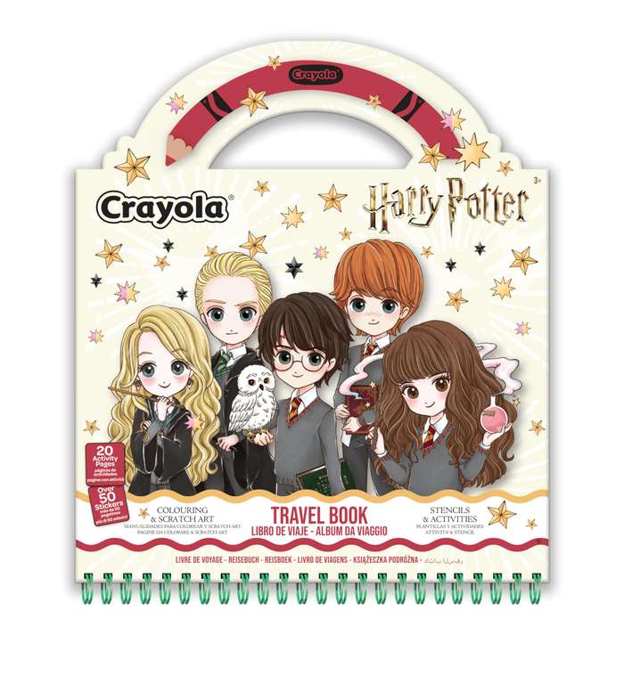CRAYOLA Dibujo. Álbum de Viaje Harry Potter