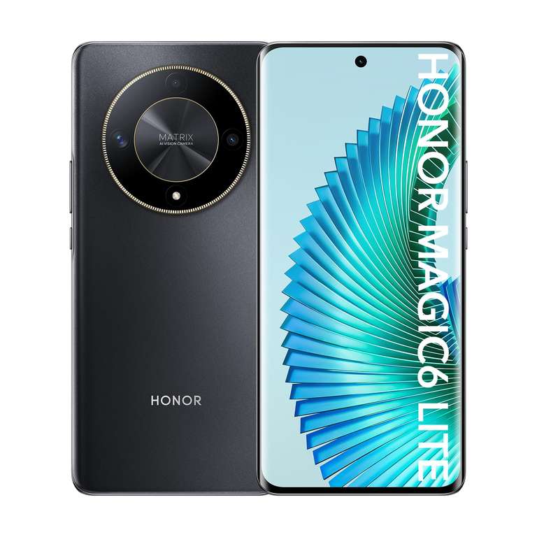 HONOR Magic6 Lite 5G - 8/256GB, 120Hz 6.78" AMOLED, Cámara Triple de 108MP, Android 13, Dual Sim, Google Play, NFC - Smartphone