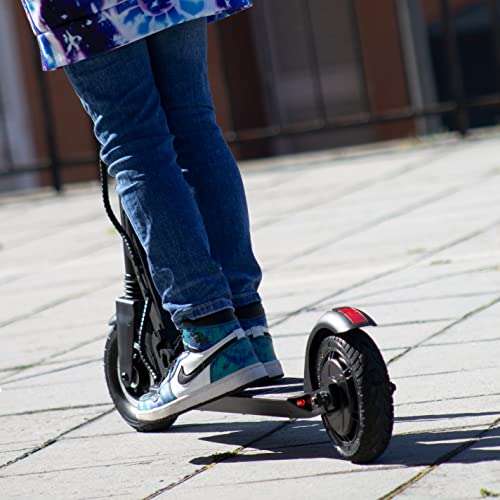 SmartGyro Xtreme XD - Patín eléctrico para niños y jóvenes, ruedas 8", 3 velocidades, plegable, ligero y manejable, autonomía de 18 Km