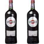 2X Martini Rosso Vermouth, 1500ml [Una botella 8,55€]