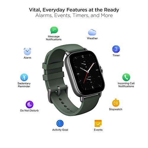Smartwatch Amazfit GTS 2e con batería 14 Días y medición de la saturación  de oxígeno en Sangre » Chollometro
