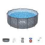 Piscina Redonda Tubular 366x122 cm