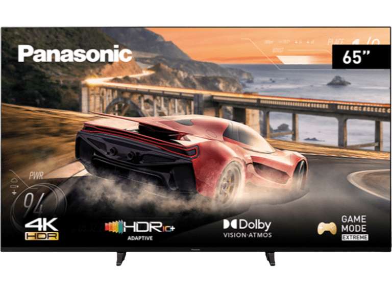 TV LED 65" - Panasonic TX-65JX940E, UHD 4K, HCX Pro con IA, HDR10+, Smart TV, Dolby Vision IQ/Atmos, Negro