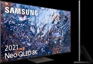 TV QLED 55" - Samsung QE55QN750ATXXC, Neo QLED 8K con Inteligencia Artificial, Smart TV, Negro y Plata