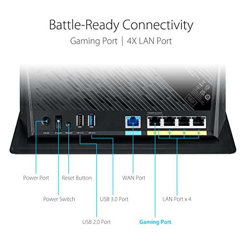 ASUS RT-AX86S - Router Gaming AX5700 WiFi 6