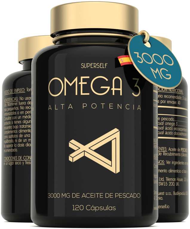 Imagen de Omega 3 Aceite de Pescado – 3000 m