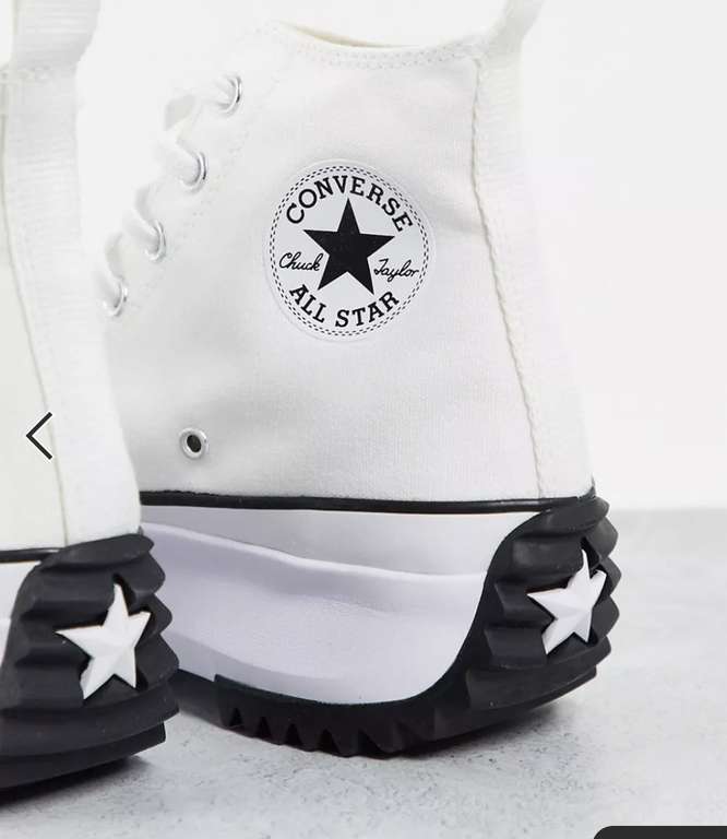 Zapatillas Converse hi-top blancas unisex Run Star Hike (15% EXTRA SI ERES NUEVO CLIENTE)