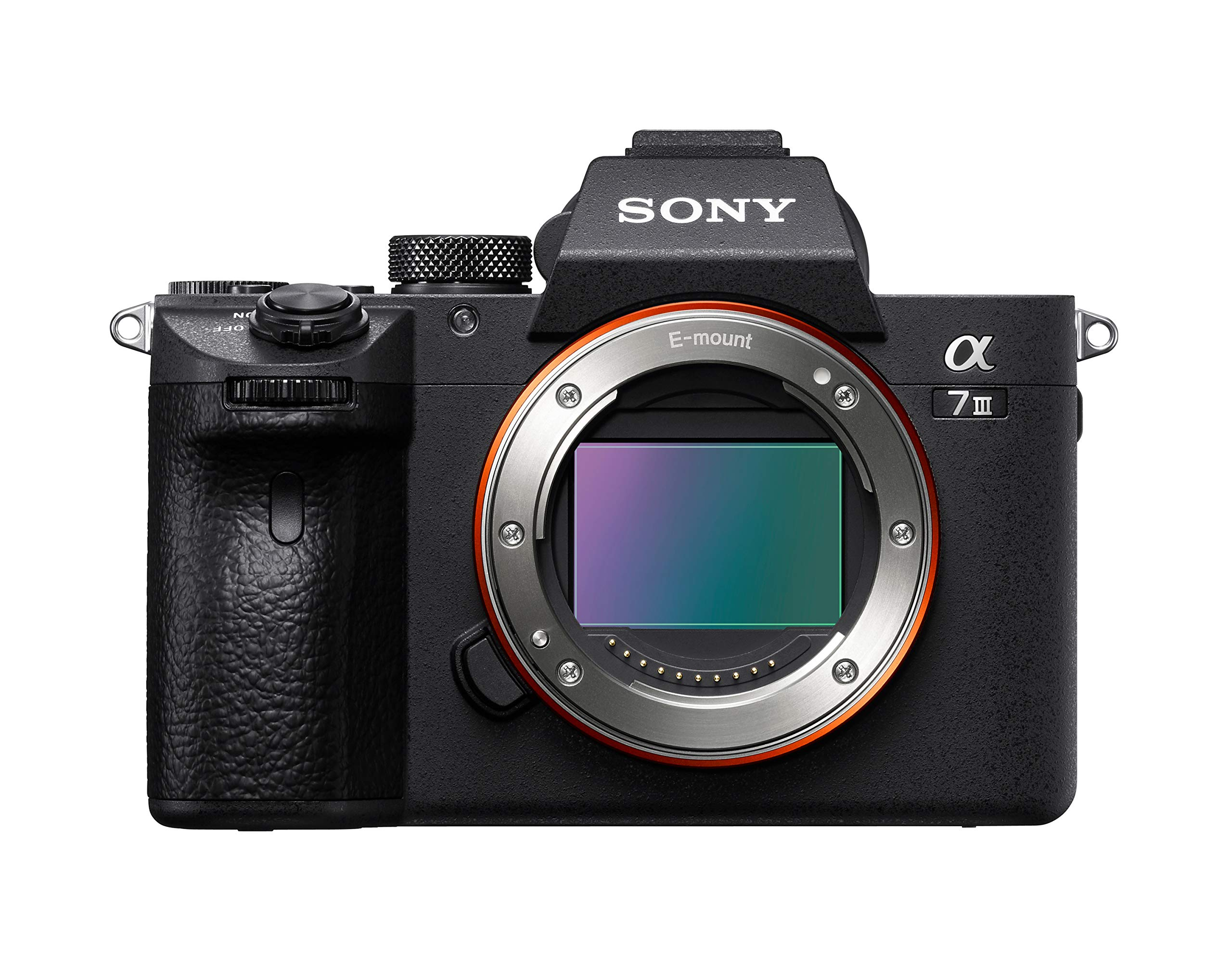 Cámara Mirrorless Full-Frame Sony Alpha 7 III 24.2 MP (estabilización 5 ejes, 10 fps, AF híbrido 0.02s, vídeo 4K HDR, pack 2 baterías)