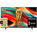 QLED 109,22 cm (43") Hisense 43E78HQ, 4K UHD, Smart TV