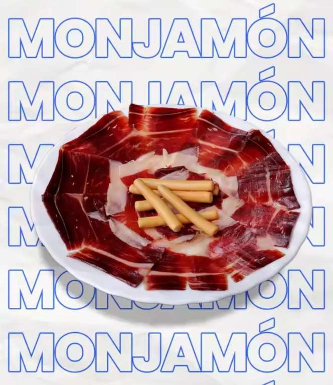 Monjamón y Más - Jamón Gran Reserva 36 Meses - ibérico Sobre 50 gramos [ Nuevo Usuario 0,61€]