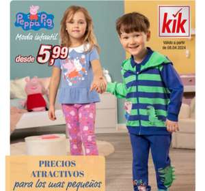 Pijamas y ropa de Peppa Pig desde 5,95