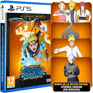 Naruto x Boruto Ultimate Ninja Storm Connections Ultimate Edition con cuaderno y DLC [Xbox, PS4, PS5, Switch]