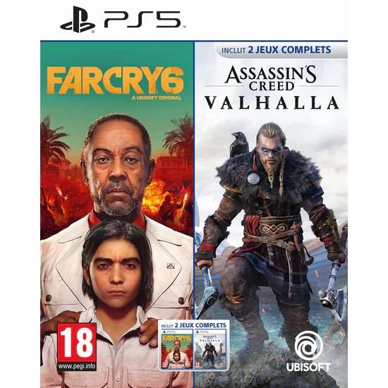 Assassin's Creed Valhalla + Far Cry 6 PS5 » Chollometro