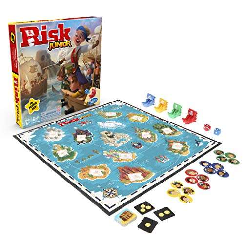 Juego de Mesa RISK JUNIOR; Introducción al clásico juego Risk para niños de 5 años en adelante