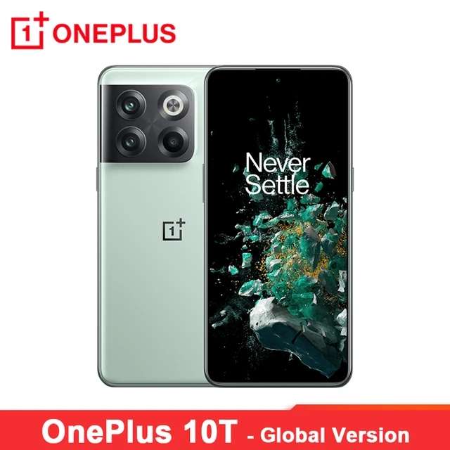 OnePlus 10T 5G Smartphone Versión Global 8GB 128GB Snapdragon 8+ Gen 1 125W SUPERVOOC 4800mAh 120 Hz Fluid AMOLED.