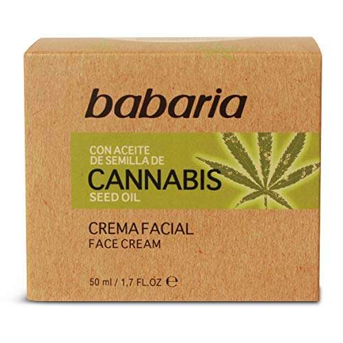 Babaria - Crema Facial.Nutrición y Bienestar, Apta para Pieles Sensibles, Vegano - 50 ml