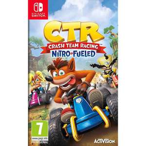 Crash team racing nitro-fueled, juego para nintendo switch